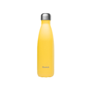 Bouteille isotherme inox Pop jaune 500 ml