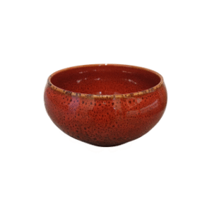 Bol en céramique rouge brillant – Maori. Parfait pour les rituels matcha ou vos boissons zen du quotidien | commercialisé par la boutique Tipi à Theux