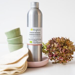 Hydrolat romarin verbenone Bioflore aluminium, tonique rafraîchissant bio soins naturels visage | commercialisé par la boutique Tipi à Theux