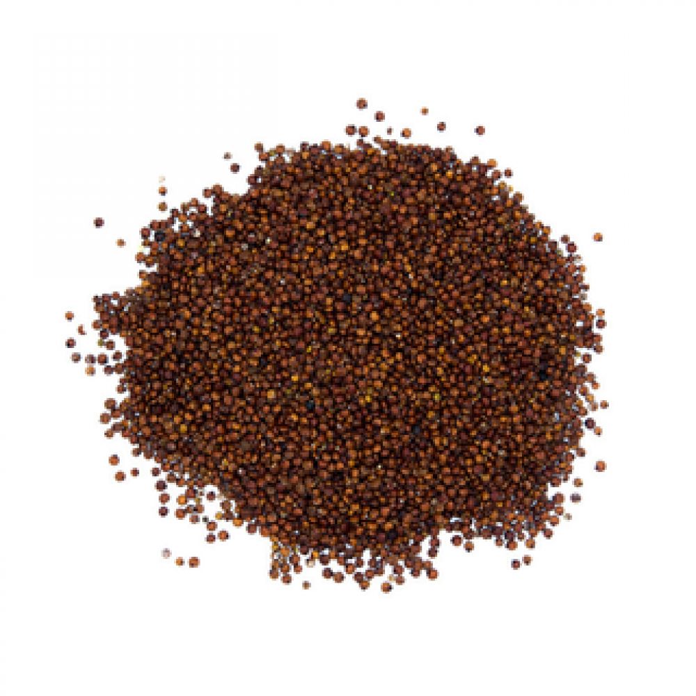 Quinoa rouge de la marque Marma, graines riches en fer et fibres. Parfait pour diversifier une alimentation végétale équilibrée | commercialisé par la boutique Tipi à Theux