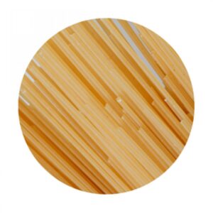 Spaghettis blancs bio de la marque Marma, pâtes longues et fines à base de blé dur. Cuisson al dente, parfaites avec une sauce maison | commercialisé par la boutique Tipi à Theux